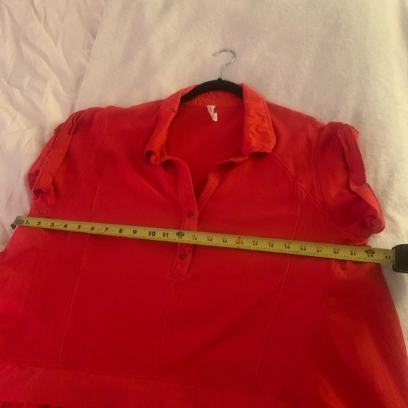 Anthropologie Daily Practice Offsides Mini Dress in Bright Red XLP - Picture 7 of 12